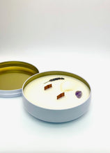 Load image into Gallery viewer, 14oz Coastal Lavender Candle ~ Natural Coconut Wax + Wooden Wick + Essential Oils - 2