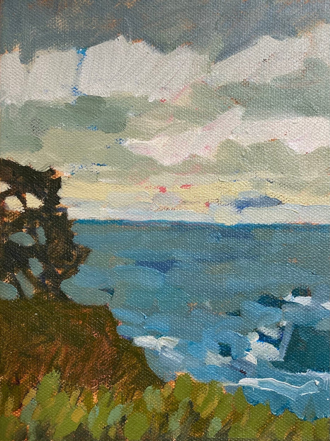 Winter Above the Ocean, Mendocino ~ Liana Steinmetz Fine Art - 1