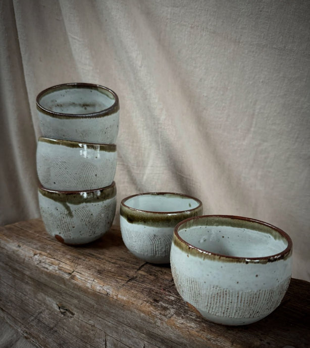 Ribbed tumblers - 1
