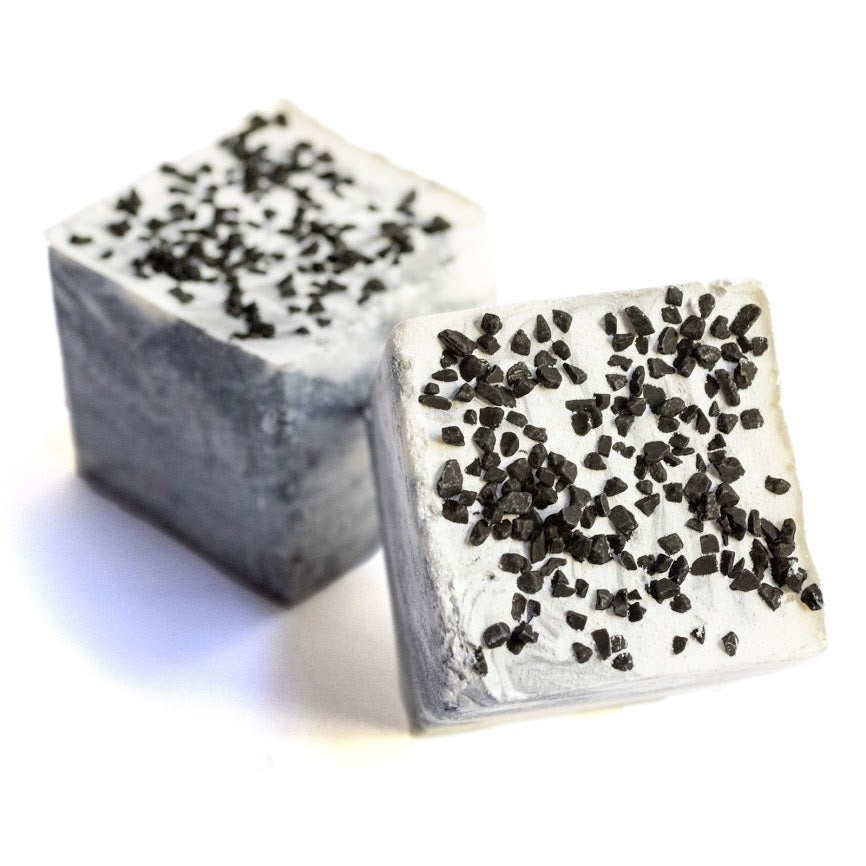 Charcoal & Mint Saltwater Soap ~ Salt + Clay